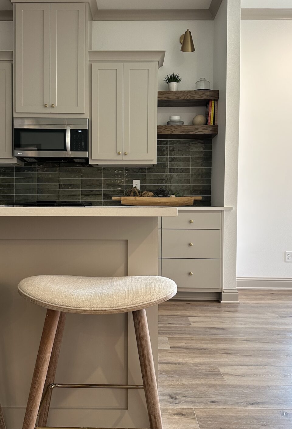 Kitchen Island Stool Detail Littlecreek+co